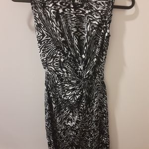 Cute zebra print dress